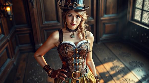 Explore trendy steampunk outfits to inspire your creativity